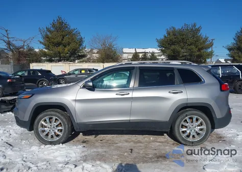 2017 Jeep Cherokee Limited 4X4 из США, поврежденный, VIN 1C4PJMDB3HW511659